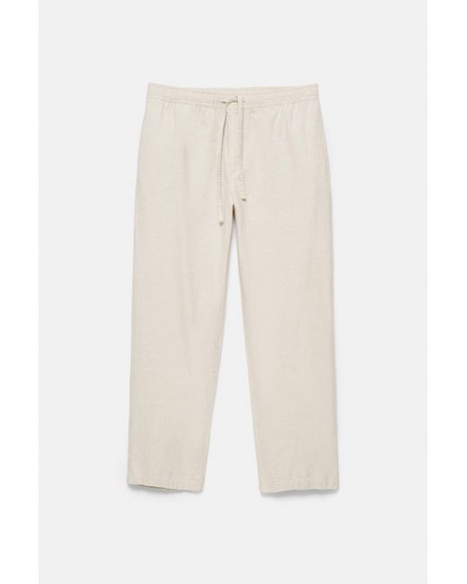 Pantalon Jogging Rustique Pull&Bear pour homme en coloris White