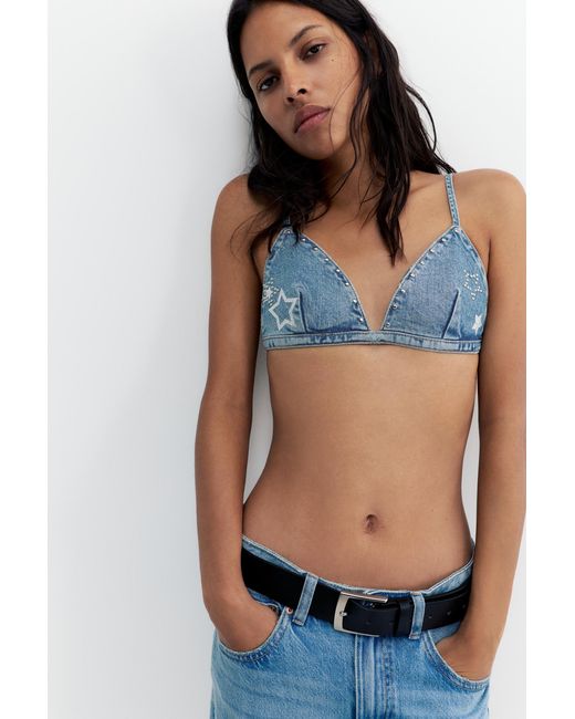 Top di Pull&Bear in Blue