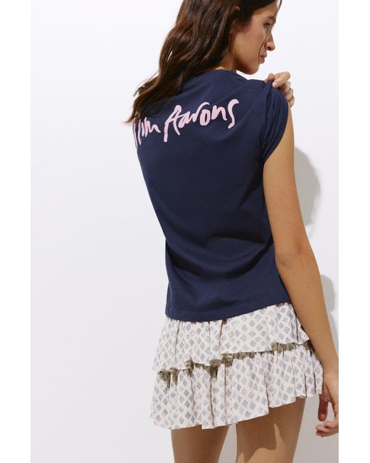 Pull&Bear Blue Slim Aarons T-Shirt