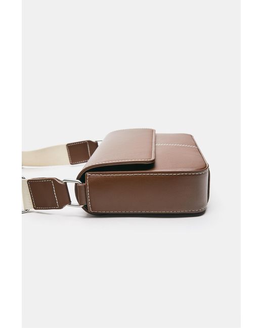 Borsa A Tracolla Con Portamonete E Impunture di Pull&Bear in Blue da Uomo