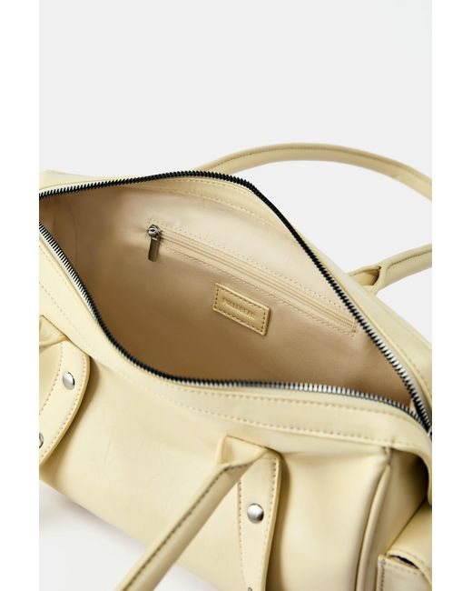 Borsa A Spalla Con Borchie di Pull&Bear in Blue