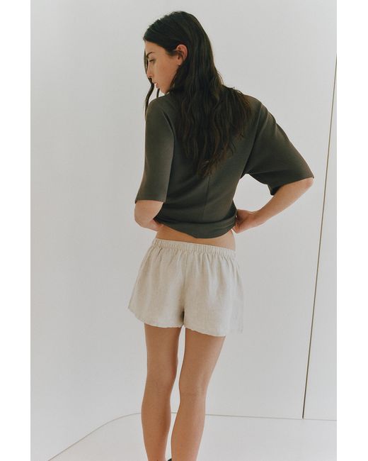 Short 100 Lin Pull&Bear en coloris Multicolor