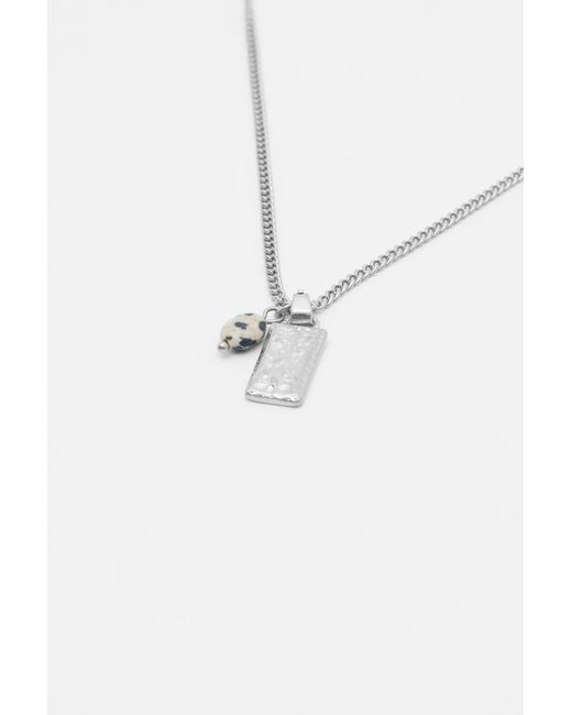 Pull&Bear 3Er-Pack Steinketten in White für Herren