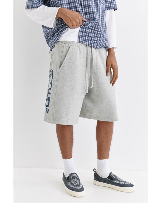 Pull&Bear Stwd Sportbermuda in het Gray voor heren