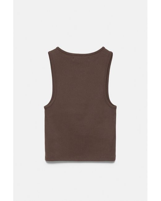 Pull&Bear Gray Tank Top