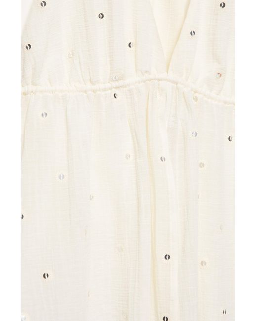 Pull&Bear Haltertop Met Spiegeltjes in het Brown