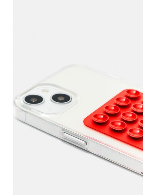 Cover Iphone A Ventosa di Pull&Bear in Red