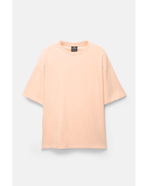 Pull&Bear Kurzarm-T-Shirt in Blue für Herren