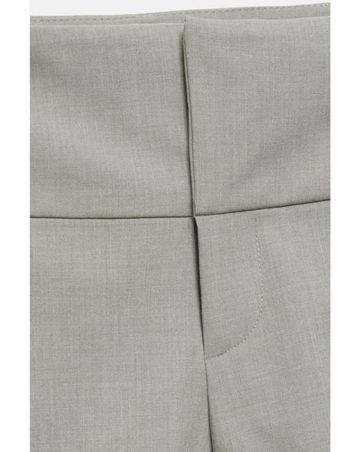 Pull&Bear Natural Tailored Mini Shorts