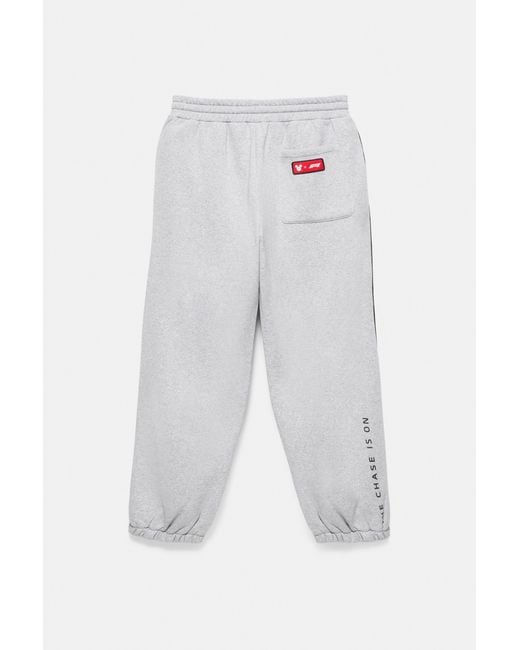 Pull&Bear Disney X F1 Joggingbroek in het Gray voor heren