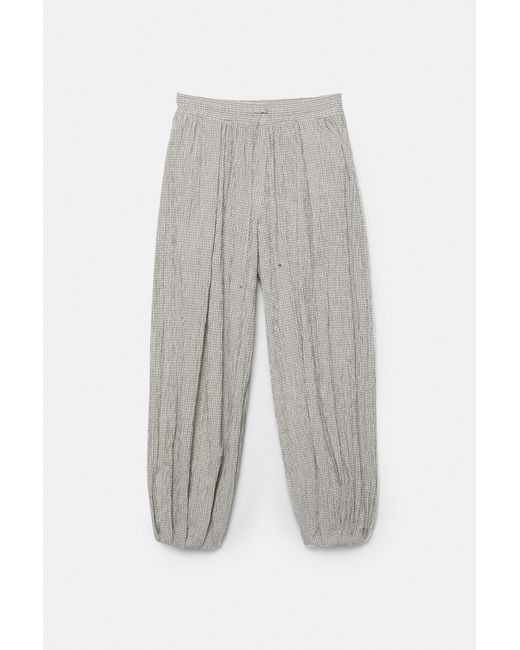 Pull&Bear Multicolor Pumphose Mit Karomuster