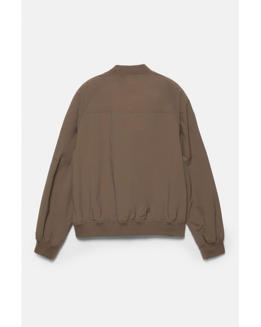 Pull&Bear Lichtgewicht Bomberjack in het Brown voor heren