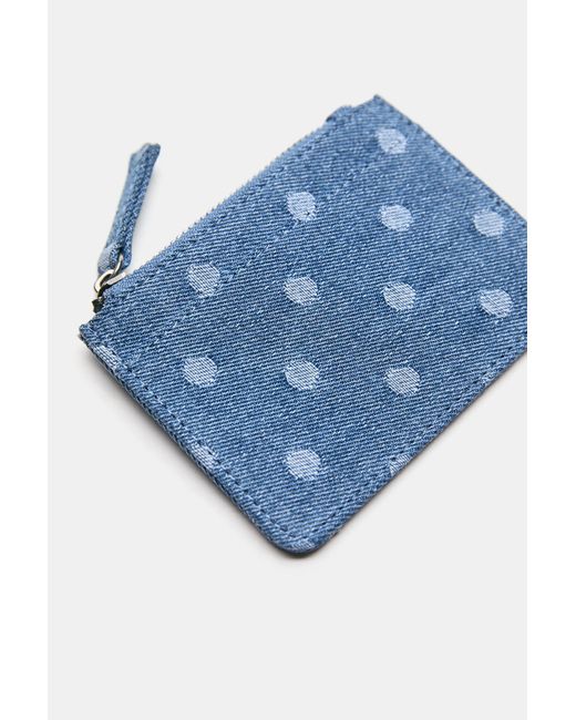 Portatessere A Pois di Pull&Bear in Blue