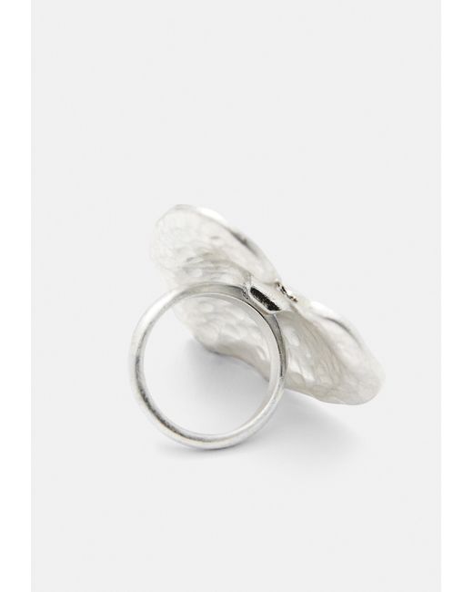Pull&Bear Metallic Heart Ring