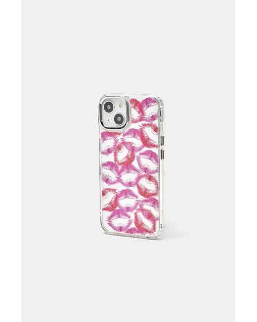 Coque Iphone Miroir Baisers Pull&Bear en coloris Pink