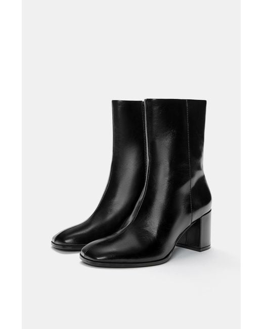 Pull&Bear Black Absatzstiefeletten