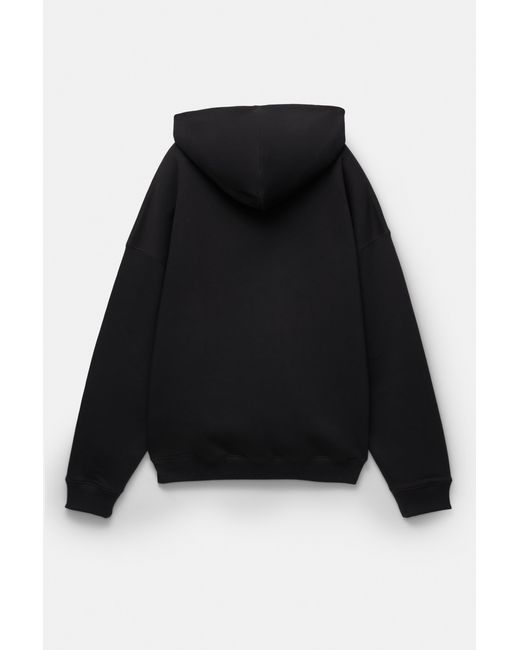 Pull&Bear Boxy Hoodie in het Black voor heren