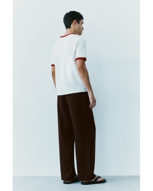 Pull&Bear Tailoring Joggingbroek in het Black voor heren