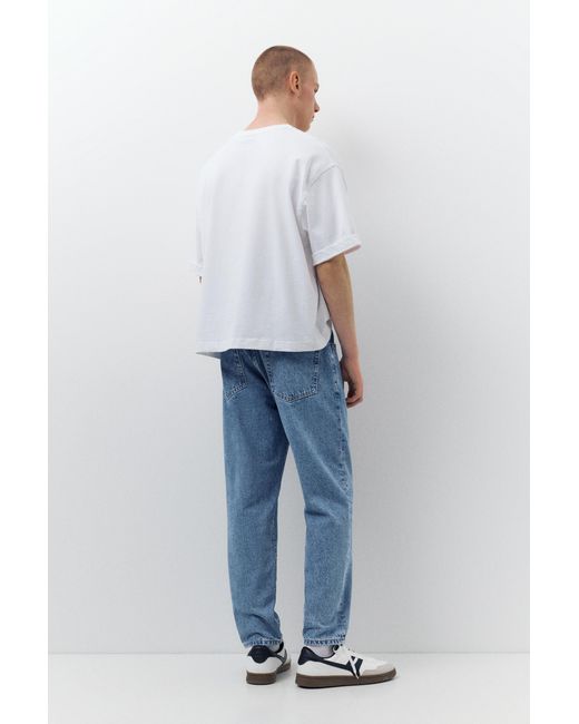 Pull&Bear Blue Standard Jeans for men