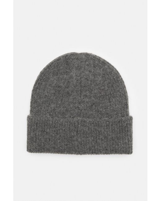 Pull&Bear Gray Strick-Beanie-Mütze
