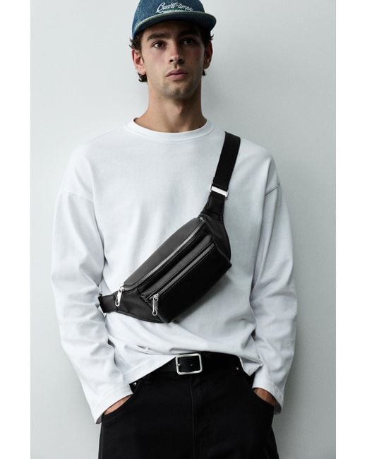 Marsupio Tasche di Pull&Bear in Black da Uomo