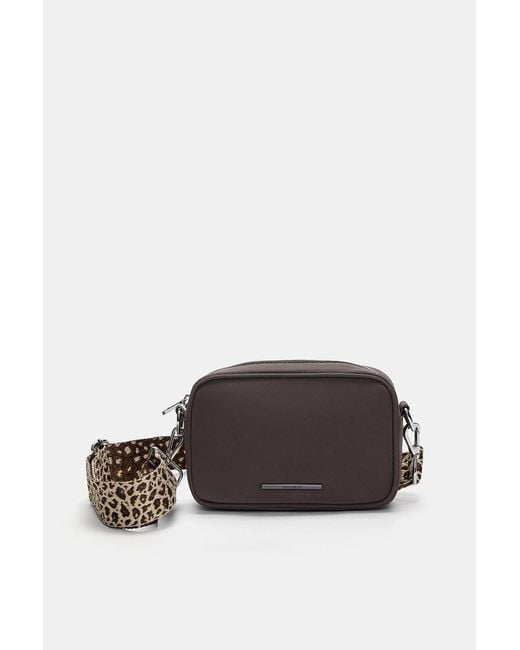 Pull&Bear Brown Umhängetasche Mit Leopardenmuster