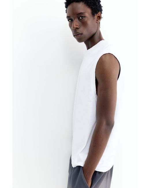Pull&Bear Tanktop in het White voor heren