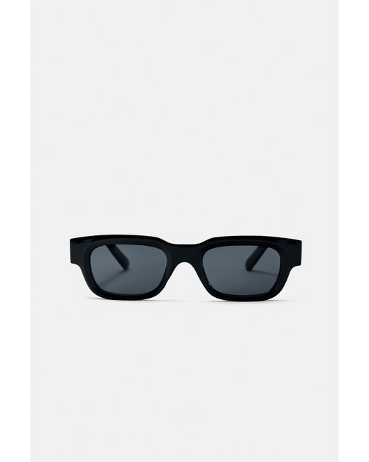 Pull&Bear Black Resin Sunglasses for men