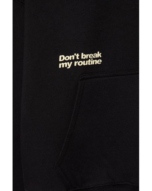 Felpa Con Cappuccio Stelle di Pull&Bear in Black