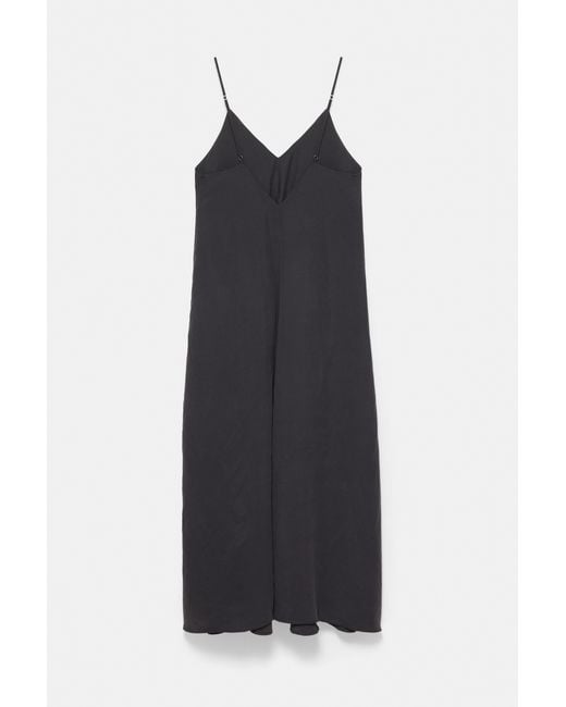 Robe Longue Pull&Bear en coloris Black