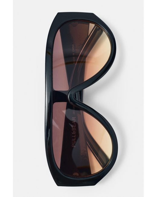 Pull&Bear Brown Aviator Sunglasses