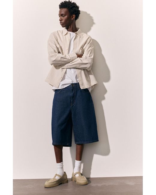 Pull&Bear Blue Leather Buckle Detail Shoes for men