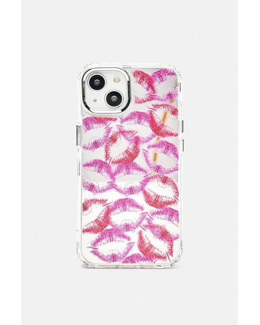 Coque Iphone Miroir Baisers Pull&Bear en coloris Pink