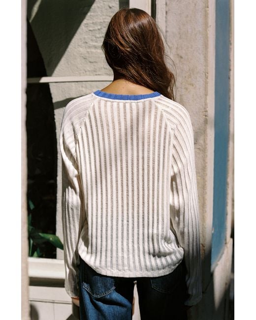 T-Shirt Maille Graphique Pull&Bear en coloris Black