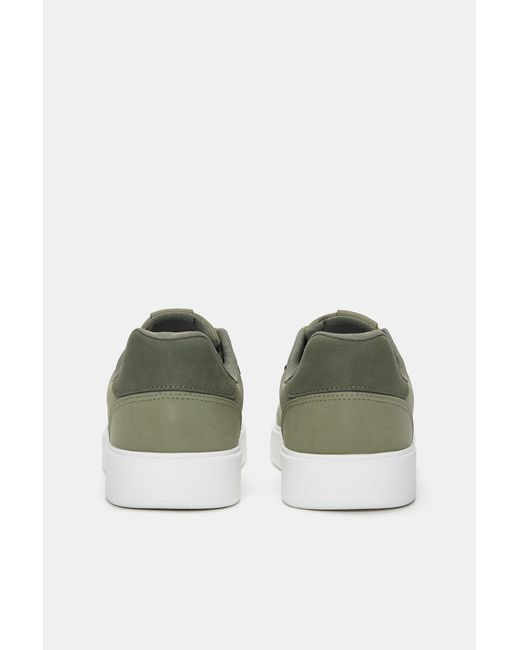 Pull&Bear Blue Casual Trainers With Detail for men