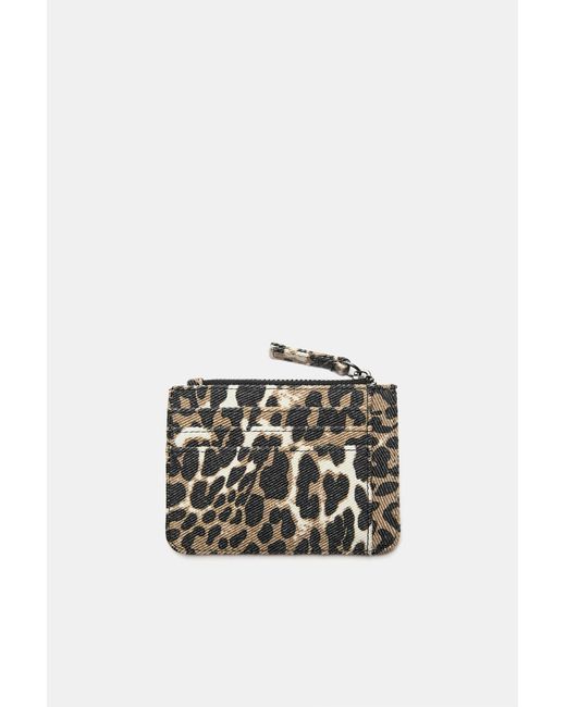 Portatessere Leopardato di Pull&Bear in Black