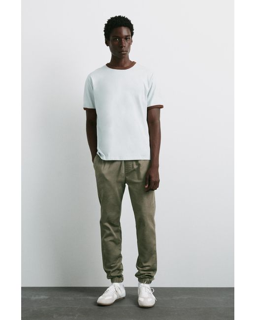 Pull&Bear Regular Fit Joggingbroek in het Multicolor voor heren