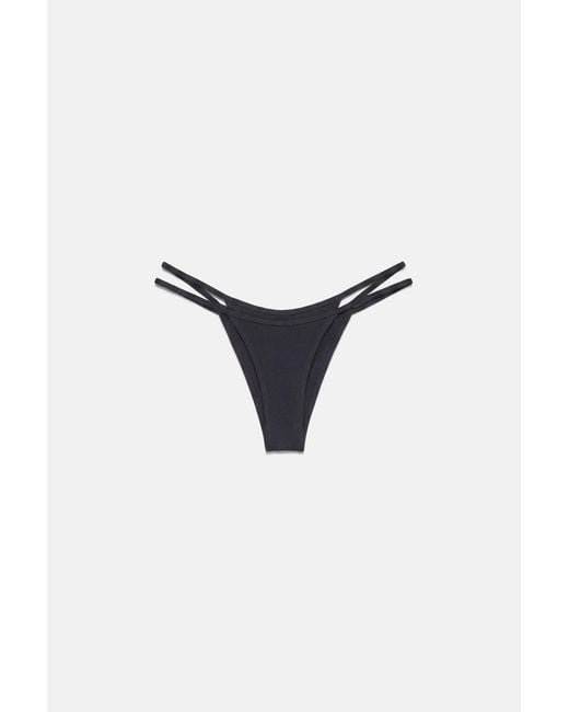 Bas De Bikini Double Pull&Bear en coloris Blue