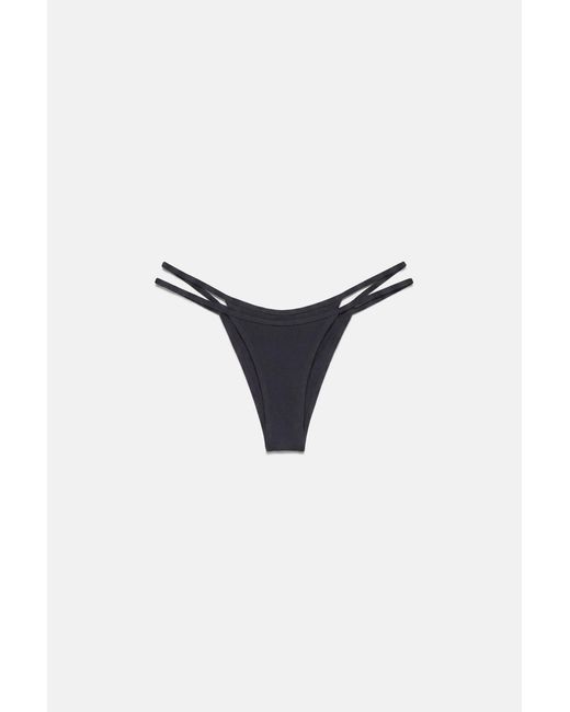 Slip Bikini Doppio di Pull&Bear in Blue