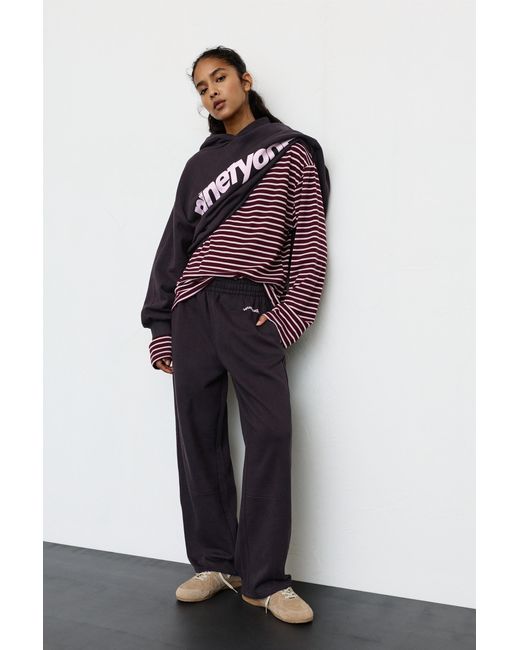 Pull&Bear Brown Balloon Fit Tracksuit Trousers