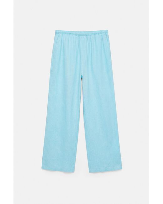 Pantaloni Fluidi di Pull&Bear in Blue