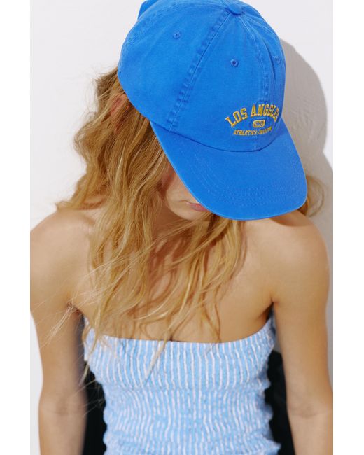 Pull&Bear Blue Los Angeles Cap