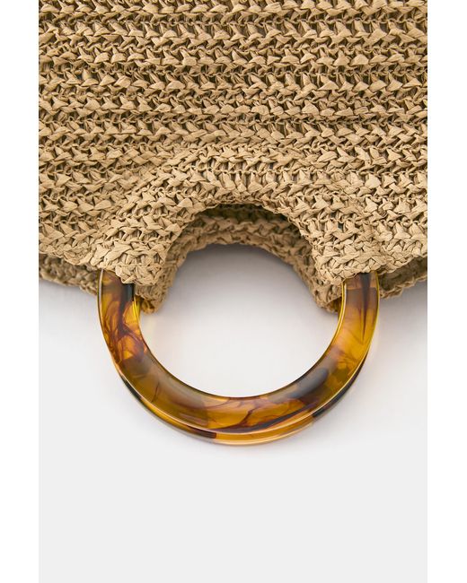 Pull&Bear Multicolor Geflochtene Tasche