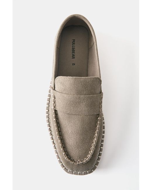 Pull&Bear Espadrilles Aus Jute in Brown für Herren