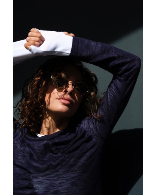 Pull Fin Froncé Pull&Bear en coloris Black