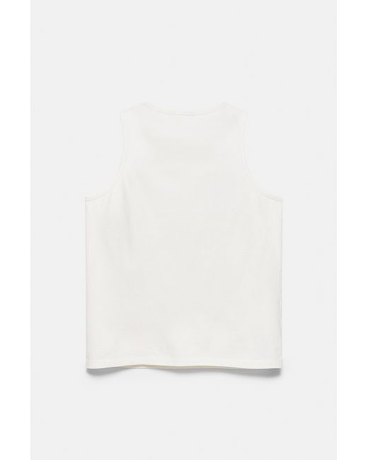 Pull&Bear Green Camarón Tank Top for men