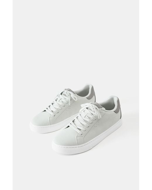 Pull&Bear White Casual Trainers for men
