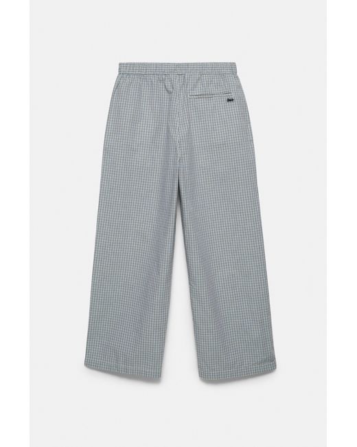 Pull&Bear Joggingbroek Met Ruitprint in het Red voor heren