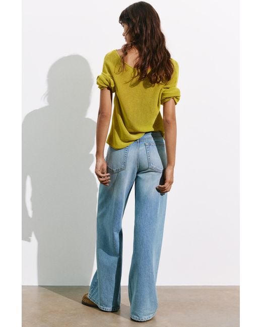 Pull&Bear Yellow Rustic Jumper