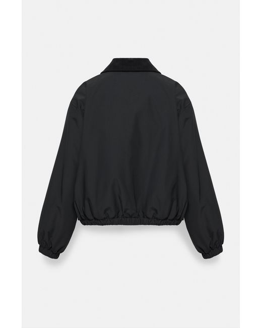 Pull&Bear Gewaxt Bomberjack in het Black